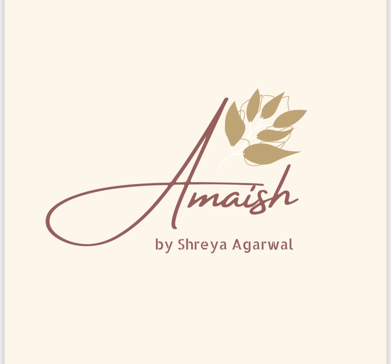 Amaish by Shreya Agarwal